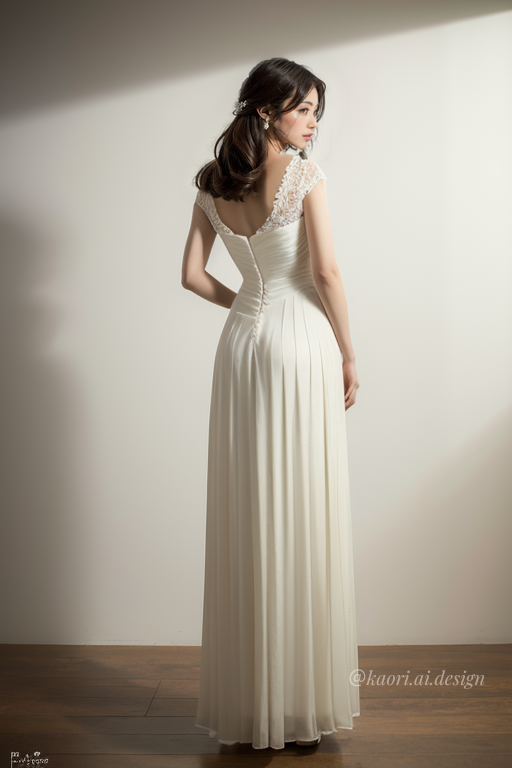 KOffice_KAORI's tweet image. 【#SDミニTips 032🍬】 

 ★広告シリーズ 大人のウエディング/試着会★  

その1　大人な花嫁さんを生成

人物は得意なSDですが、今回は、落ち着いたムードで生成してみました

 次回は、この画像にあった上質で洗練された背景を作成！ 
そして合成…

 #StableDiffusion #広告デザイン #商品撮影代行