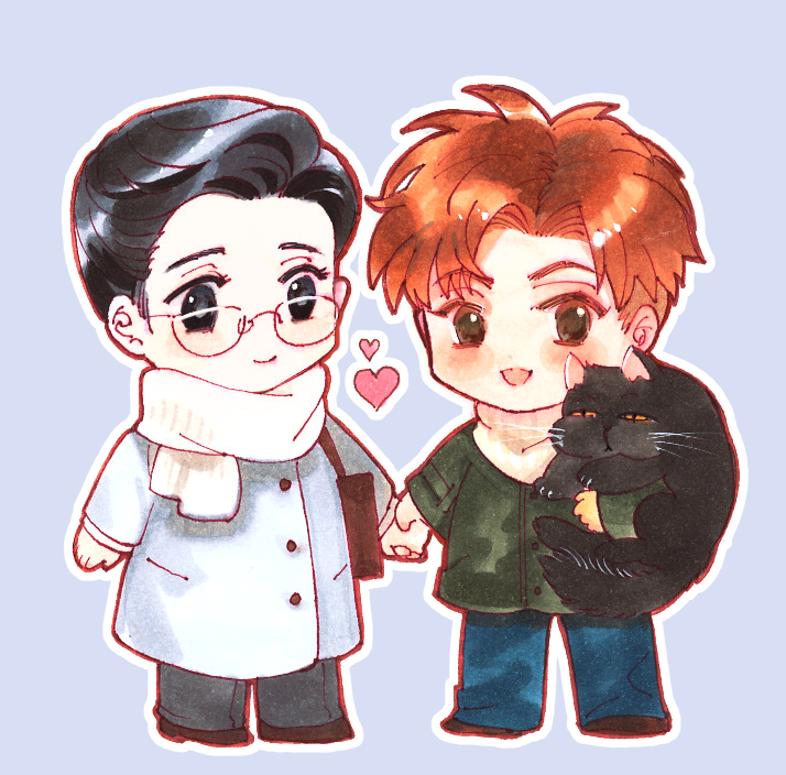 #巍澜 #镇魂 #진혼
마카로 칠했더니 레트로한 분위기가 되었다...!