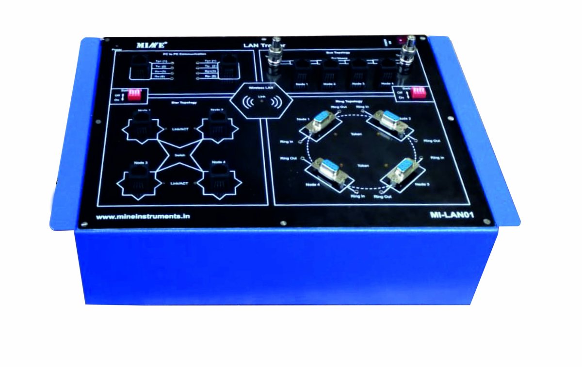 mineinstruments's tweet image. MI-LAN01 LAN (Local Area Network) trainer specializes in teaching the fundamentals &amp;amp; practical aspects of networking within a local area. #routers  #IPaddressing #MINE #ELECTRONICS #LAN #LOCALAREANETWORK #TRAINER #IIT #LANTRAINER #COMMUNICATION #NETWORK #COMPUTER #TOPOLOGY #IIT