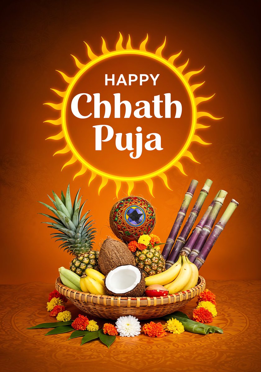AnchorRituTomar's tweet photo. सूर्य देव की रौशनी से हो जीवन रोशन, छठ मइया का आशीर्वाद रहे हर कदम पर, परिवार में बनी रहे खुशियों की बहार, छठ पूजा की हार्दिक शुभकामनाएं!
.
.
.
.
#chath #bihar #chatt #festival #katihar #patna #up https://t.co/v7MkRrFL5J