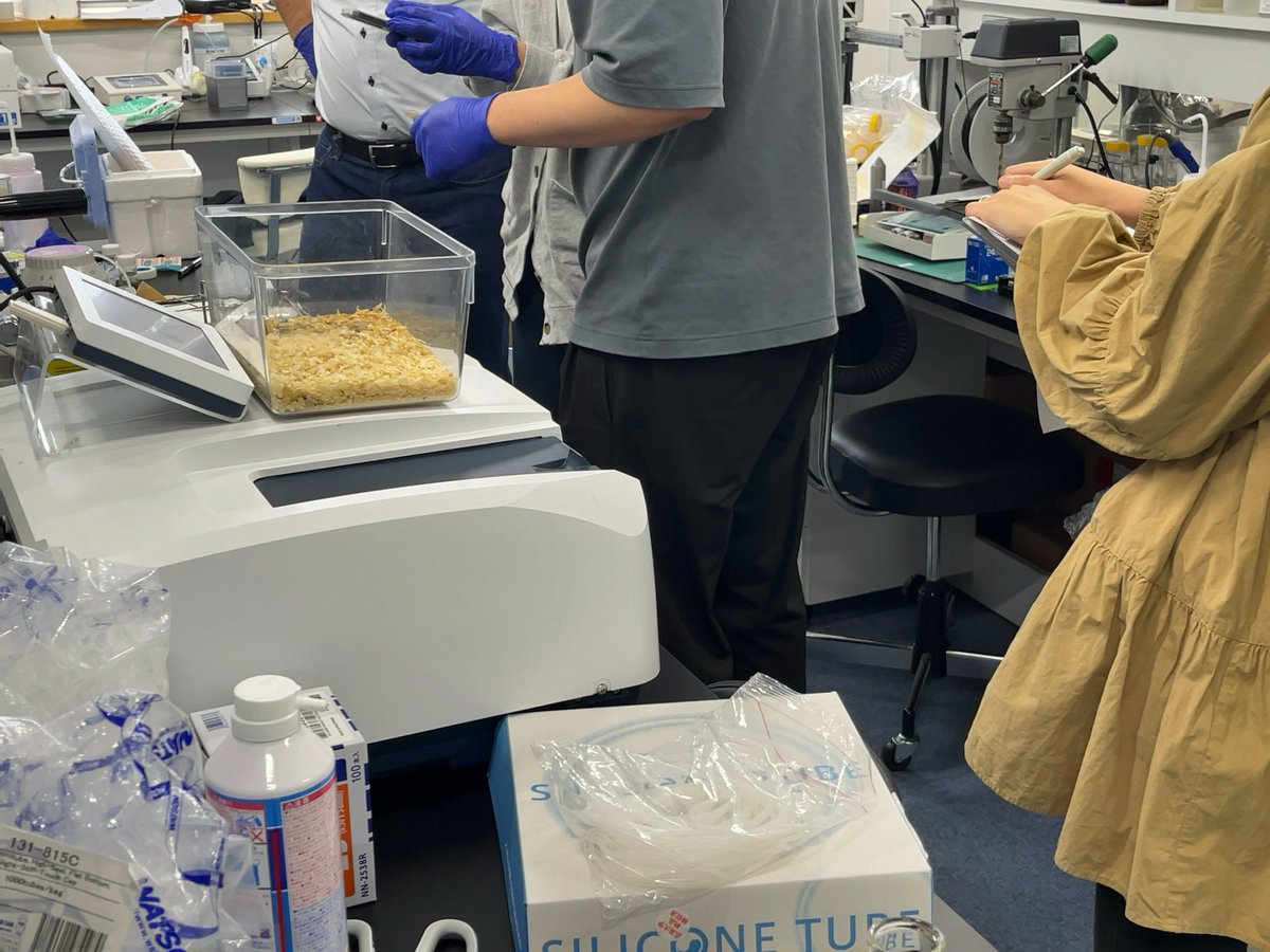 今日はラボに共同研究者を招き、私は呉高専へ。