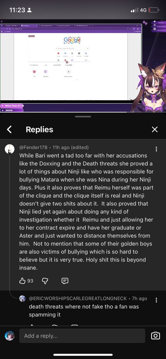 lyweix's tweet photo. One more thing, there’s this 1 YouTube comment under Rima vid that she made abt this really click me at certain level and is VERY WELL SAID 

I just wanted to make my point dat Bari did deserve this whole treatment for just a mistake she made due to the pain she had been through. https://t.co/w2tgpVCFim