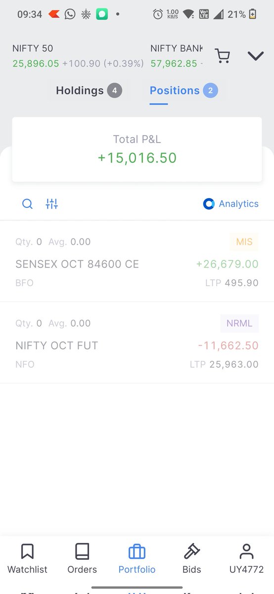 CAKrishnaB's tweet photo. 5k more to go to close the day. Will take position only if I get an opportunity.
Will explain the reason behind the trade in the next tweet.

#Nifty #Sensex #trading #Dailytarget https://t.co/CRjCbAPb2v