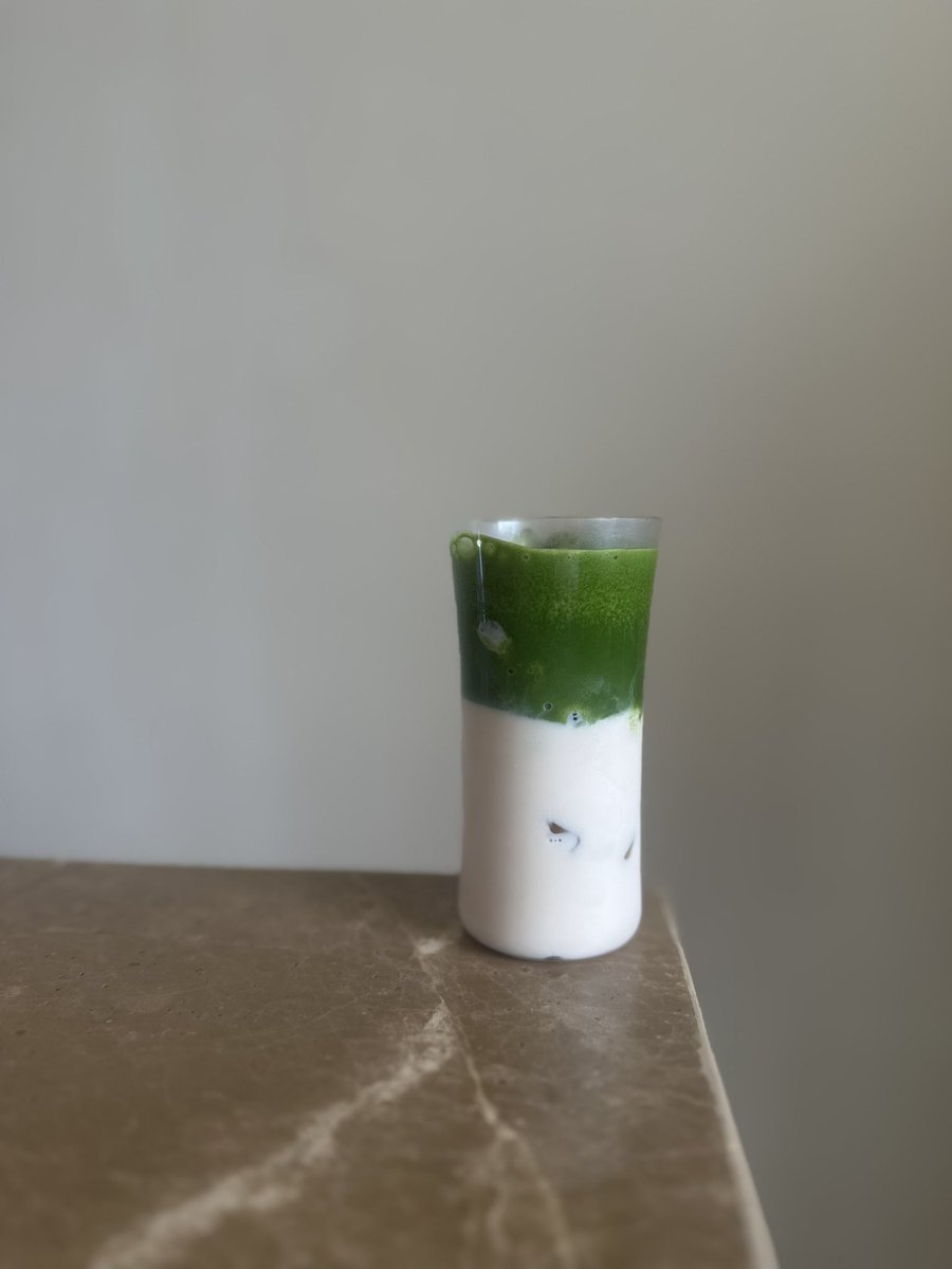 セレモニアルオーガニック抹茶🍵
濃茶ラテ、美味し過ぎる。
原価高すぎて店舗では出したくても出せません🤣