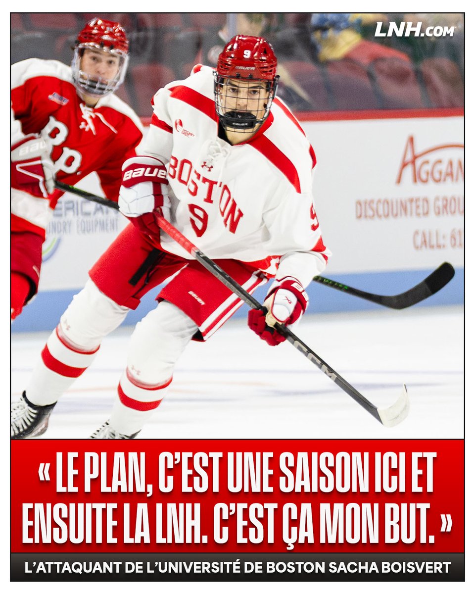 Les astres se sont réalignés en cours de route, mais le plan demeure le même pour Sacha Boisvert 💪

<a href="/GLepageLNH/">Guillaume Lepage</a> a rencontré l'espoir des Blackhawks 📝

👉 nhl.com/fr/news/sacha-…