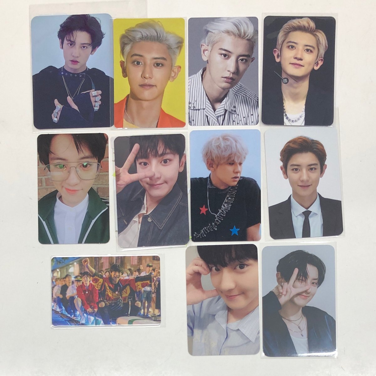 【公式】EXO チェン 生写真 公式】EXO チェン 生写真 EXO Chanyeol Gives Thanks to Fans on