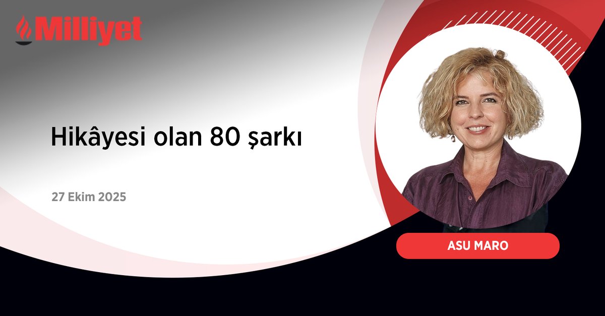 Hikâyesi olan 80 şarkı | <a href="/asumaro/">Asu Maro</a> yazdı...

milliyet.com.tr/yazarlar/asu-m…