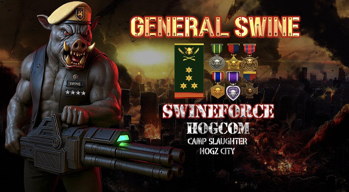 🚨 ULTRA KINGDOMS - 7 Million Gamers Wish-listed on Consoles 🚨

🪖 HOGCOM HQ will be open soon for recruitment into the <a href="/SwineForce/">HOGZ CITY SWINE FORCE FACTION</a> Faction in HOGZ City. 

📢 Report to NPC General Swine at Camp Slaugher if you got what it takes to make the cut.

🐗 The <a href="/HC_Hogz/">Hostile Crypto Hogz 🐗</a> is an official
