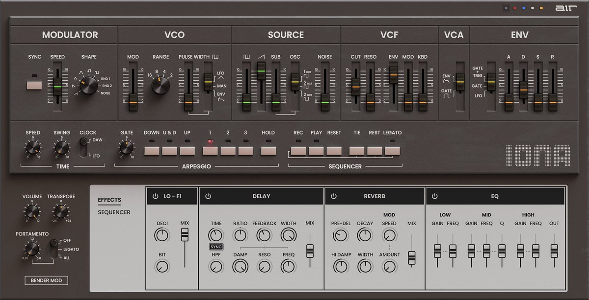 AKAI_JP's tweet image. MPCスタンドアローンで使用可能なプラグインシンセ「Iona」が登場‼️

80~90年代のテクノやアシッドハウスシーンで愛されていたハードウェアシンセを緻密にモデリング💡

厚みのあるパンチの効いたベースから表現力豊かなリードまで、紛れもないビンテージトーンを実現します🎹

#AIR #AKAI #MPC…