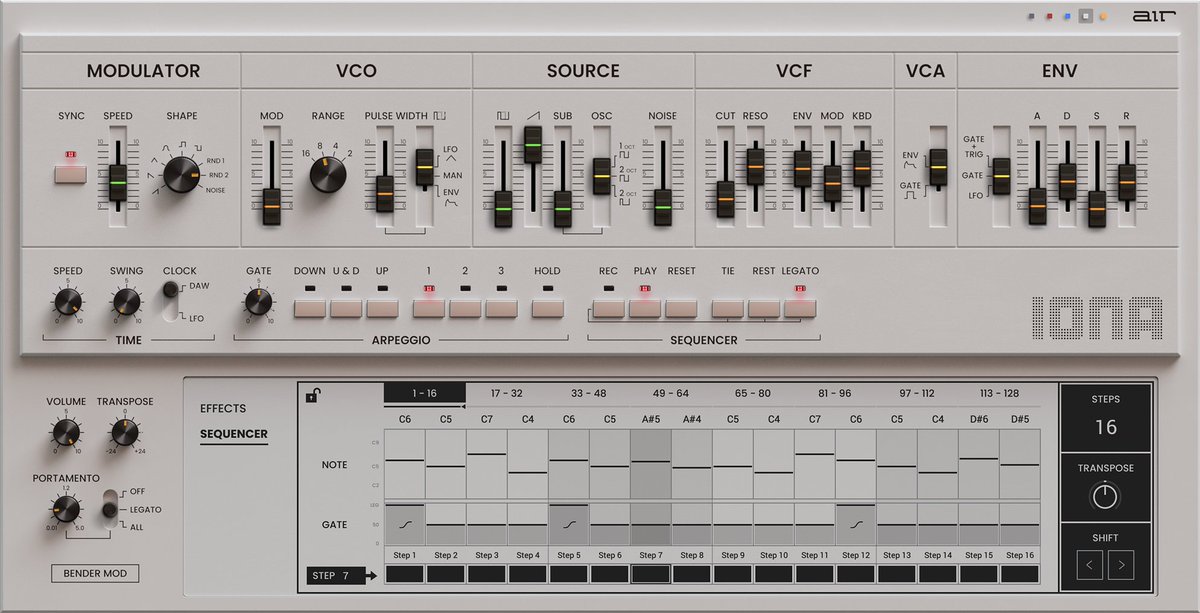 AKAI_JP's tweet image. MPCスタンドアローンで使用可能なプラグインシンセ「Iona」が登場‼️

80~90年代のテクノやアシッドハウスシーンで愛されていたハードウェアシンセを緻密にモデリング💡

厚みのあるパンチの効いたベースから表現力豊かなリードまで、紛れもないビンテージトーンを実現します🎹

#AIR #AKAI #MPC…