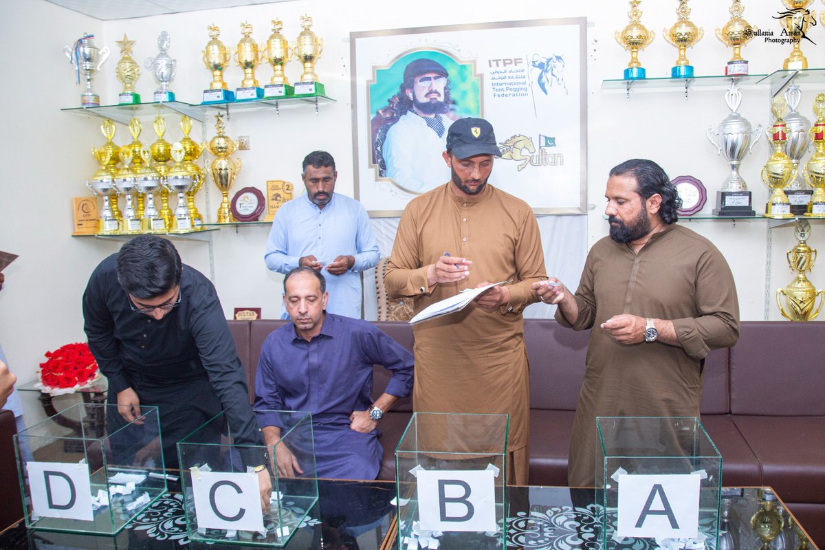 SultanNezaBaziT's tweet photo. Sultan International Tentpegging Championship 2025 Draws for Teams. https://t.co/Qk9gLAmixc