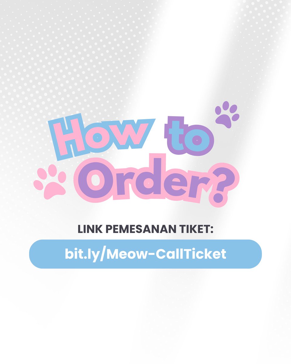 ɴᴇᴋᴏᴅᴀᴄʜɪ (ネコダチ ) (@nekodachii_) on Twitter photo 𝐌𝐞𝐨𝐰-𝐂𝐚𝐥𝐥 
Meow-Call adalah virtual meet and greet bersama member Nekodachi. Berikut jadwal Meow-Call minggu ini.
𝗟𝗶𝗻𝗸 𝗣𝗲𝗺𝗲𝘀𝗮𝗻𝗮𝗻,
bit.ly/Meow-CallTicket
(S.d. 29 Oktober 2025 | 15.00 WIB)
Nyanpasuu~ 𝐌𝐞𝐨𝐰-𝐂𝐚𝐥𝐥 
Meow-Call adalah virtual meet and greet bersama member Nekodachi. Berikut jadwal Meow-Call minggu ini.
𝗟𝗶𝗻𝗸 𝗣𝗲𝗺𝗲𝘀𝗮𝗻𝗮𝗻,
bit.ly/Meow-CallTicket
(S.d. 29 Oktober 2025 | 15.00 WIB)
Nyanpasuu~
