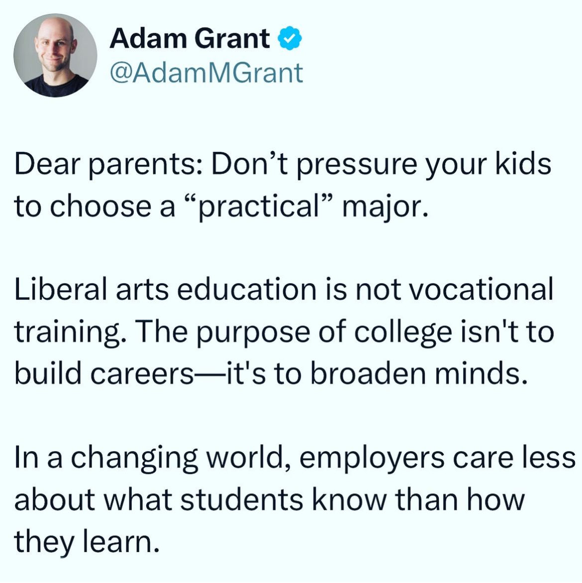 ArjunFastCode's tweet image. We'll probably see 'meta-learning' degrees - those that teach people how to learn and learn fast.