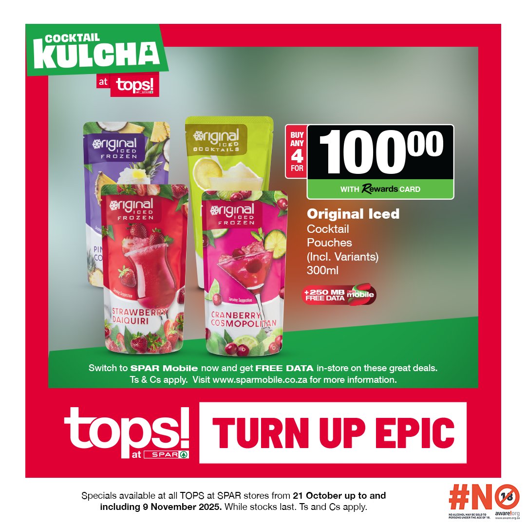 It’s never too late to TURN UP EPIC!

Pull out all the stops with the perfect mix and good company to make it count! #PhuzaRight 

Shop Now: spklr.io/6010BzPP4