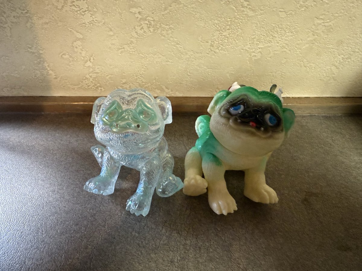 パグ獣5体セットまとめ売り あきぱぐ PUGJYU ソフビ パグ獣5体セットまとめ売り あきぱぐ PUGJYU ソフビ パグ獣🐶作った人