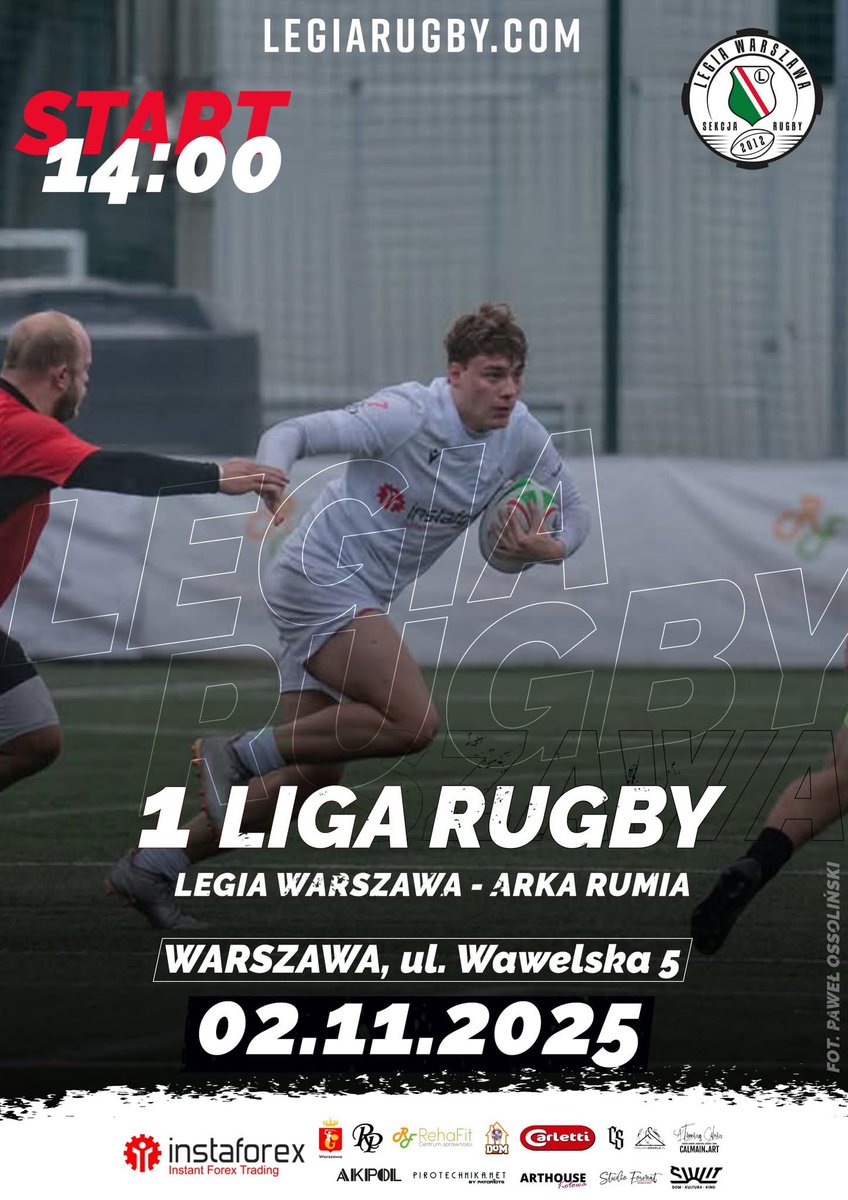 Legia Rugby 🏉 tweet media