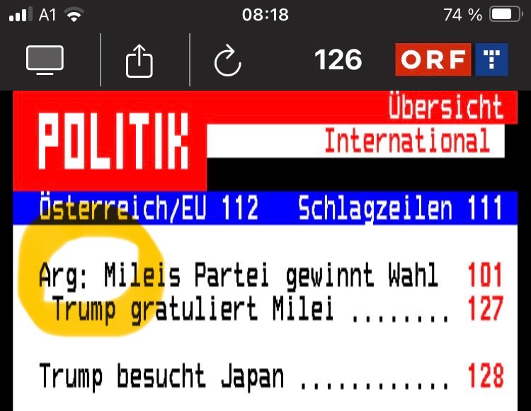 bichler_peter's tweet photo. Irgendwie „Arg“… #orf #teletext #wahl https://t.co/rurOPvEhrV