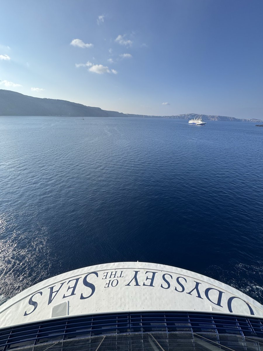 Odyssey of the Seas aft views! Views out over the back of the ship are some of our favourites!

<a href="/mykindofcruise/">My Kind of Cruise</a> #cruise #RoyalCaribbean