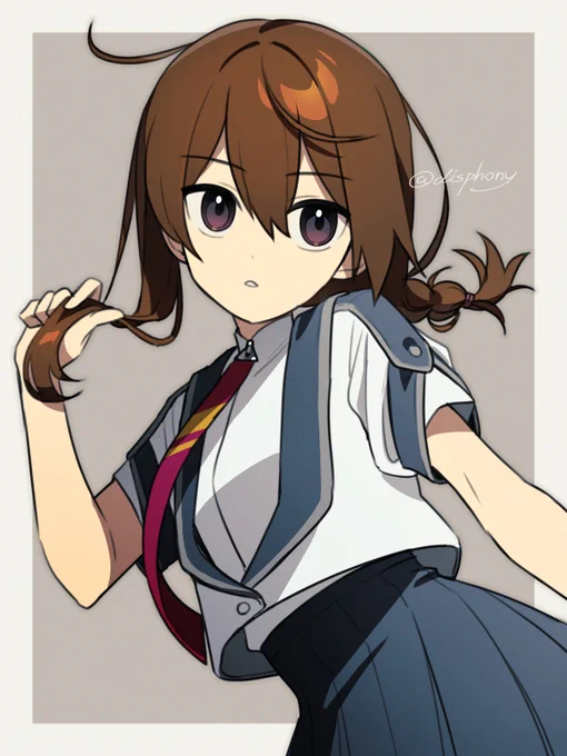 中学制服アスナ