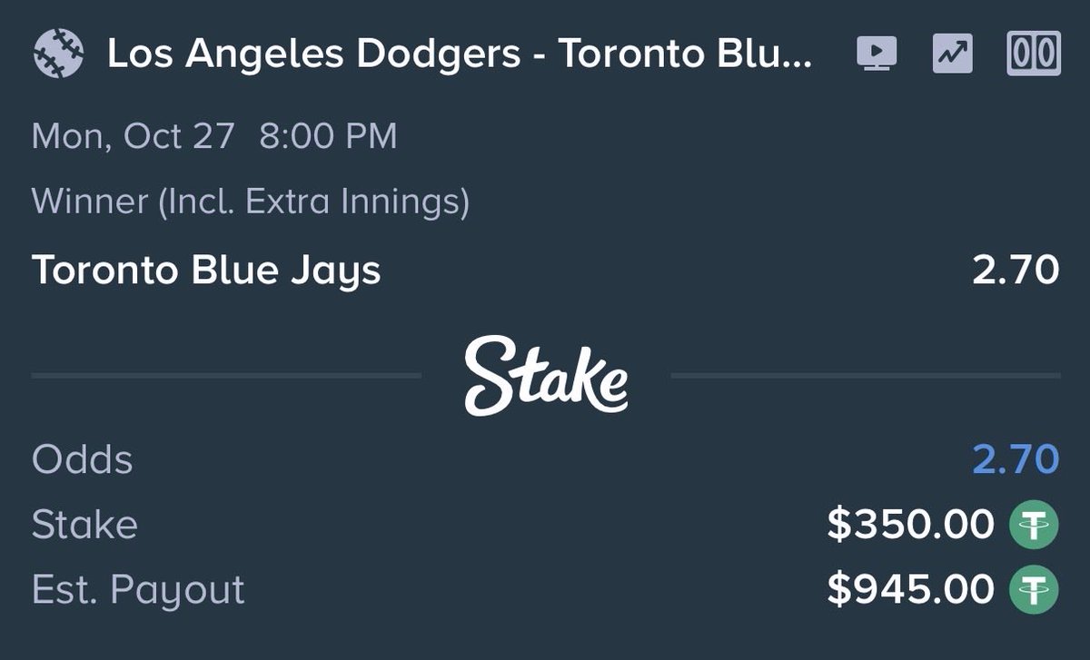 I got the Blue Jays🇨🇦