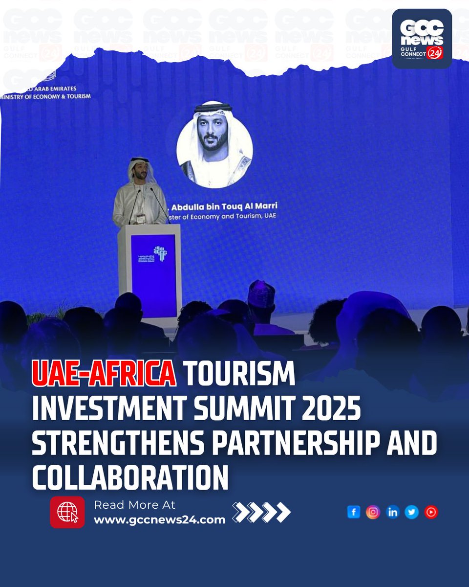 gccn24's tweet image. UAE-Africa Tourism Investment Summit 2025 in Dubai drives sustainable  growth &amp;amp; new tourism partnerships with 53 African countries.  
.
Read more: gccnews24.com/uae-africa-tou… 
.
#UAETourism #AfricaInvestment #SustainableGrowth