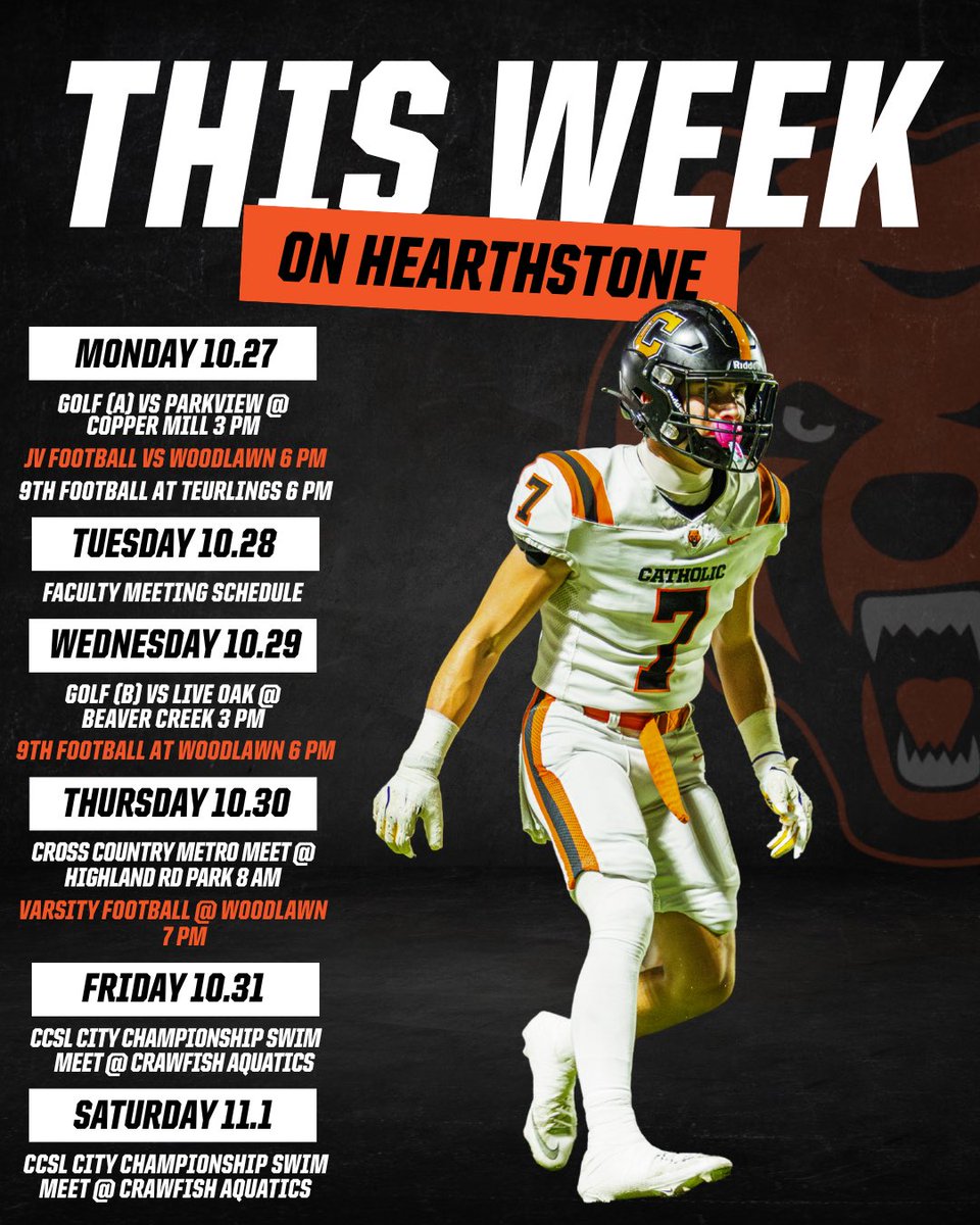 Update those calendars, Bears.