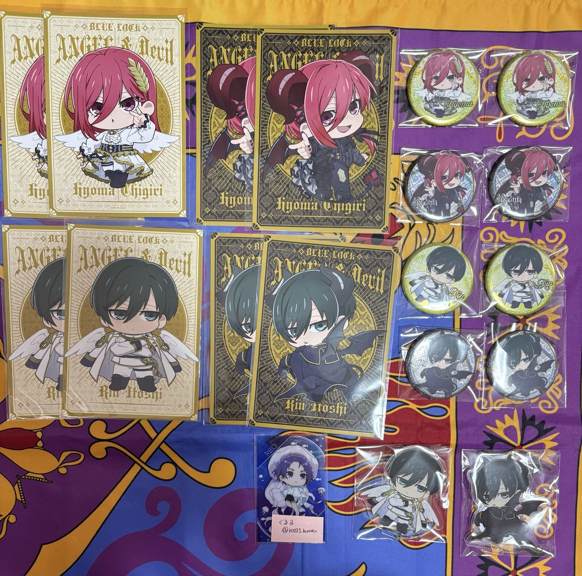 【譲渡】ブルーロック Angel &amp; Devil オウチデ FavoteriA ファボテリア アクリルスタンド　缶バッジ　ポストカード

★譲
凛、千切

★求
定価＋送料

郵送のみ
凛缶バッジ各1スレあり(気になる方お問い合わせください)
１点〜OK

検索からでもお気軽にお声掛けください！