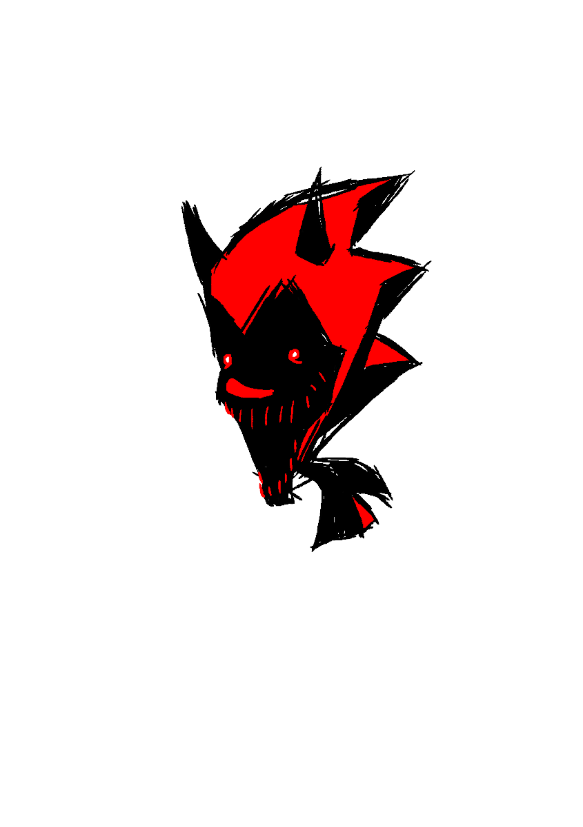 ADUDEONWIFI's tweet image. Trying something different with how I do my approach to drawing 
Fatal error owned by anarack 
#fatalerrorsweep
I probably got the backspine end too high up