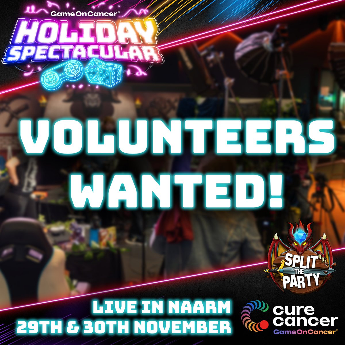 This year we will be operating and teching our event and stream including cameras, sound, graphics, and vision switching which is entirely new this run!

If you'd like to help contribute behind the scenes, we'd love to have you in the mix! 🎉

Crew Form:
forms.gle/G2xTjt4tmcoeRP…