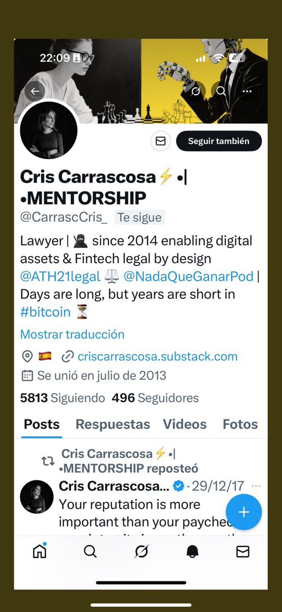 Hola colegas 🫠

Necesito vuestra ayuda de nuevo, para tumbar este perfil que me suplanta, y me imagino que pide dinero a cambio de algo 😣

Gracias 🙏