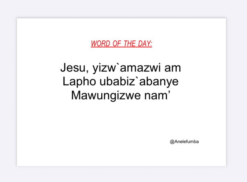 Anele Fumba 🇿🇦 tweet media