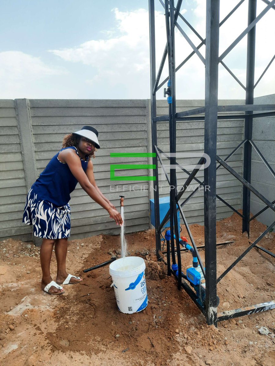 PowerEfficient's tweet photo. Energy and Water for SUNway City 

#Harare #efficientpower🇿🇼 #solar #electrical #waterpump #farmer #farming #irrigation #solarpump #boosterpump #canadiansolar #jinkosolar #solar #Zimbabwe #agriculture #water #livestock #animal #poultry #cattle #centerpivotirrigation https://t.co/vKqD5PZWYq