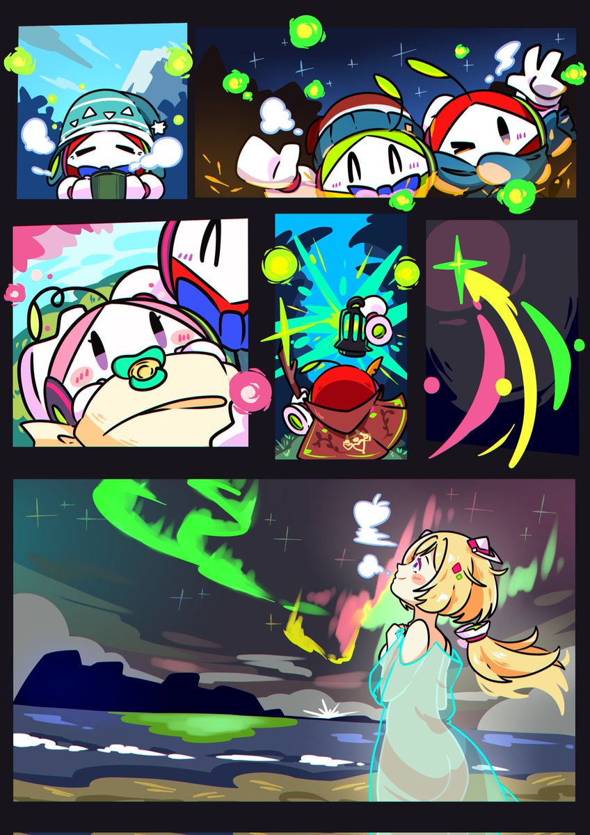 #アキロゼ ！アローナ！👋🍎✨
苛立ちは理解できます...🥺
だからこそ、楽しいMADTOWNに戻るために、ロゼ隊からのスーパーマナチャージを受け取れ！ロゼ隊の愛の力で、頑張って早く回復してください！

がんばロゼとお大事に！！💪🍎💕✨

Beautiful (re-posted) art by the very talented <a href="/ToonHoshi/">Toon</a>!