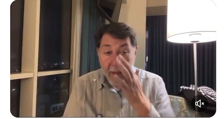 Noroña (<a href="/fernandeznorona/">Fernández Noroña</a>) llora por los palestinos. No lo hace por los miles de jóvenes desaparecidos ni por la angustia de las madres buscadoras. Noroña no llora por los niños que murieron de cáncer sin tener medicamento ni por las mujeres ultrajadas. No, este farsante llora