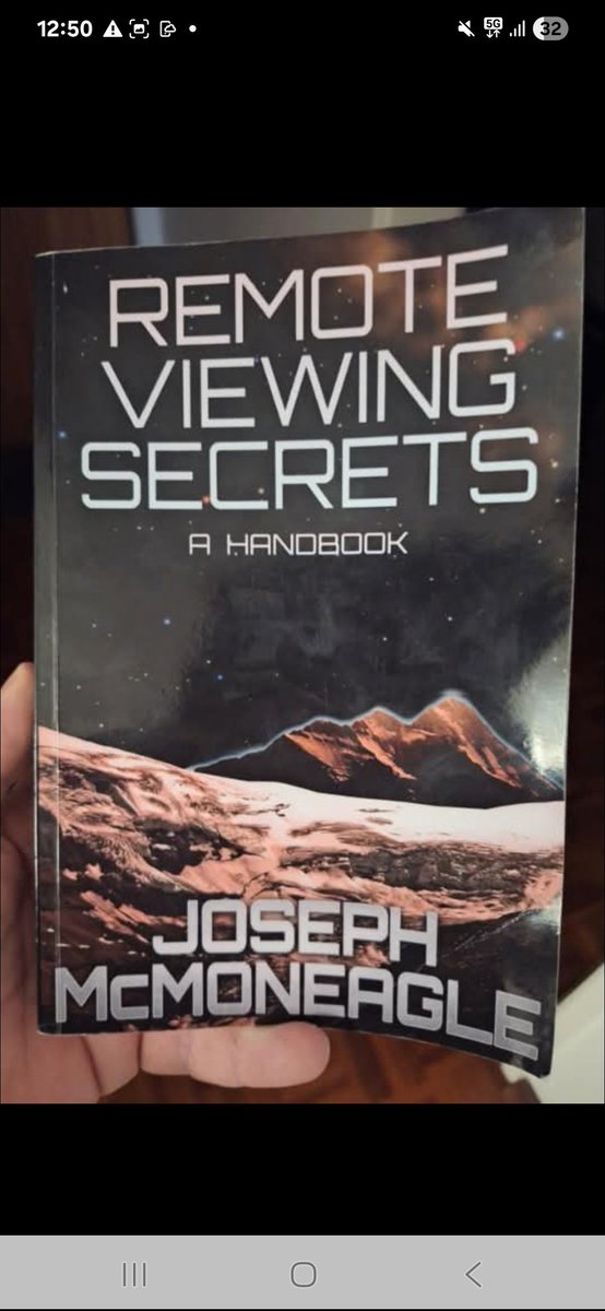 AuthorConor's tweet image. A book I finished reading recently, on a topic way out there in the fringes. #RemoteViewing is an ability that at one point several governments thought real enough to spend millions on. See my Facebook author page for more. #josephmcmoneagle #stargateproject #psychicspying