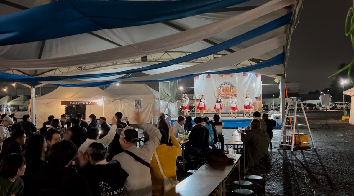 MyTeamLit's tweet photo. #オクトーバーフェスト立川立飛2025 でステージパフォーマンスでした。次回は同イベントで11/2(日)に出演します。よろしくお願いします https://t.co/4gw9rv4KXP
