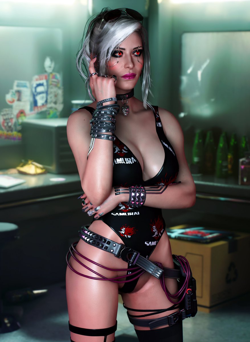 Cute but sexy. 💁‍♀️

Bodysuit: nexusmods.com/cyberpunk2077/… by <a href="/Rosapexa/">Rosa</a> 

#Cyberpunk2077 #Cyberpunk2077PhotoMode #VirtualPhotography #Reshade #ArtisticofSociety #VGPNetwork #WorldOfVP #VPUnityHub #ThePhotoMode #VPGamers