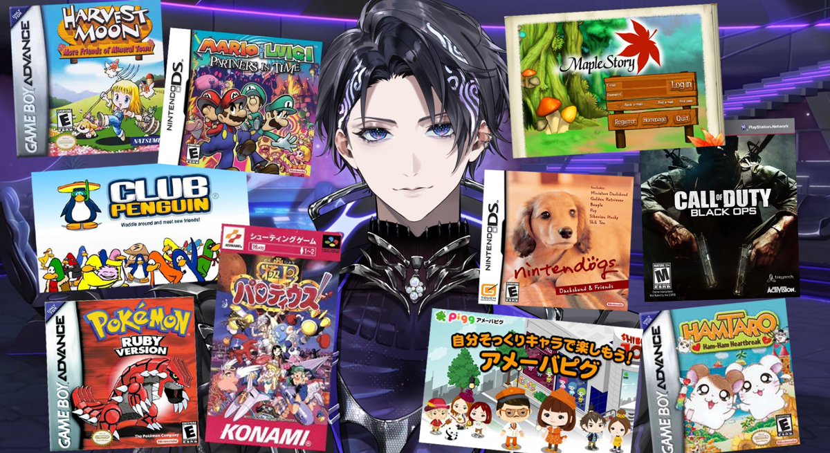 Nayuta Umbrage 🧬🪻 FIRST STAGE PRODUCTION EN (@nayutaumbrage) on Twitter photo 10 games to get to know me! 🧬
these games bring back memories... 10 games to get to know me! 🧬
these games bring back memories...