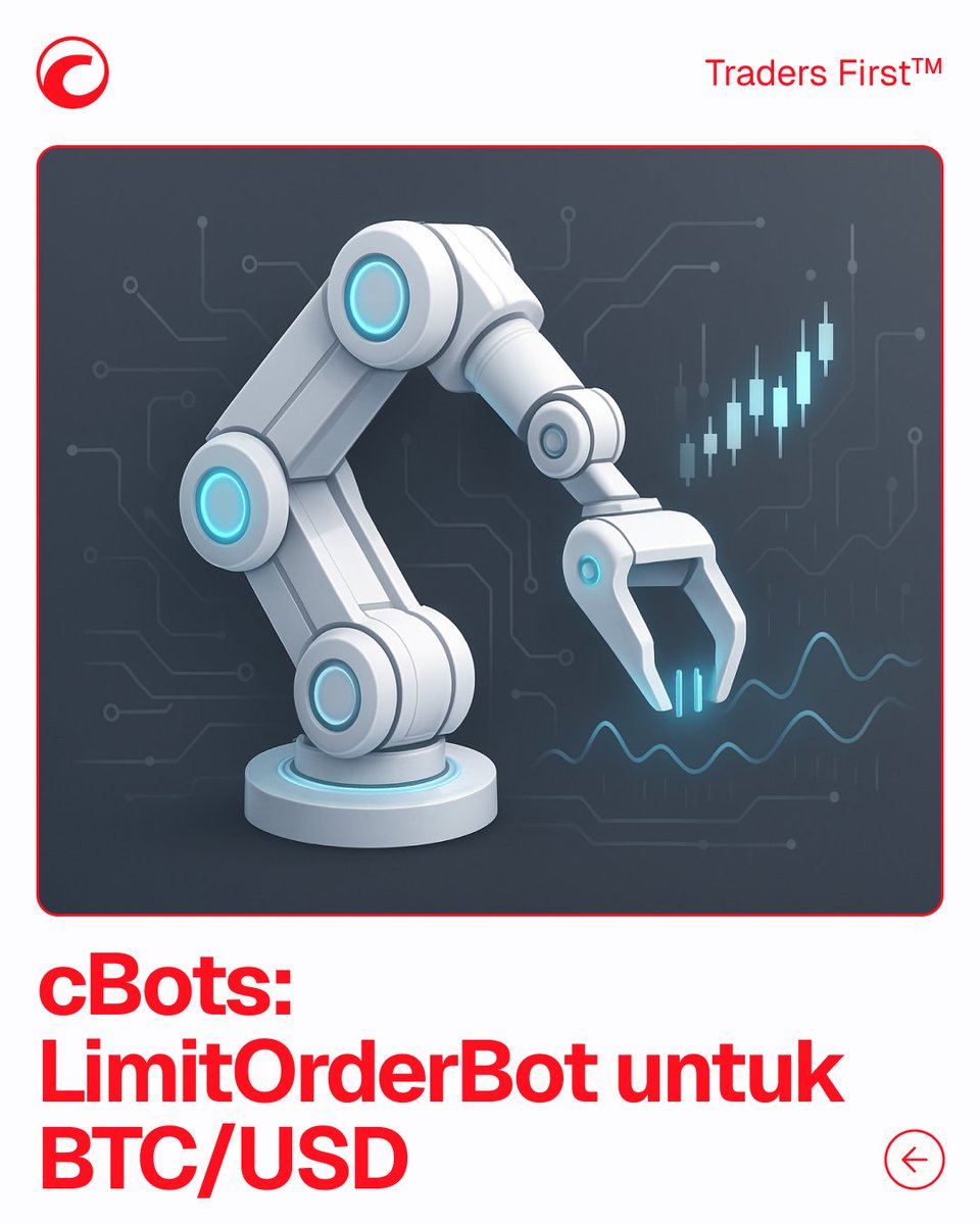 ctrader_id's tweet image. 🤖 LimitOrderBot – Special BTC (BTC/USD M1): bot limit-order presisi, arsitektur cepat, parameter tetap, performa stabil di kripto. Backtest +7%; live +$468. 
Cek: sptwr.link/k1K87vq #cTrader #cBots #AlgoTrading #TradingBots