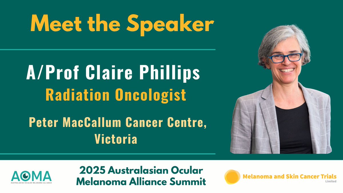 Australasian Ocular Melanoma Alliance (AOMA) tweet media