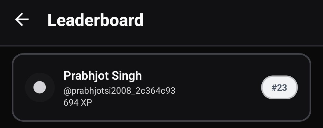 prabhjotsi2008's tweet image. 🔥 Day 92 & 93 of #100DaysOfCode
🚀 MasterJi #JavaScript Challenge Day 17 & 18 ✔️
✅️ Learnt new syntax of Object de-structuring and JSON.
✅️ Covered basics of functions 
✨️ Currently at 23rd Position. Let's go
#Coding
@Hiteshdotcom @ChaiCodeHQ