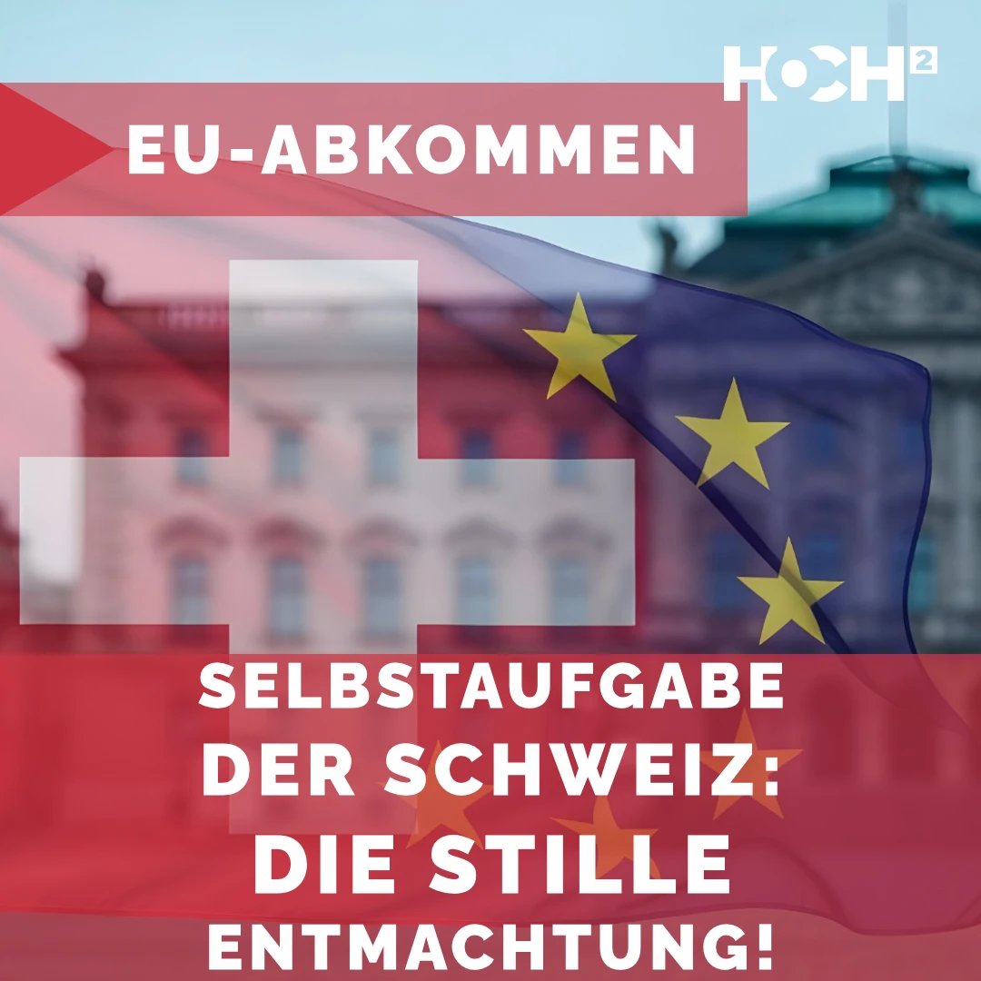 😶🌫️ «Stille Entmachtung?»

Ein EU-Deal könnte bestimmen, was in der 🇨🇭 gilt – ohne Volksentscheid!

🎧 Jetzt Video ansehen &amp; selbst urteilen:

👉 youtu.be/D-4uwvp6sgI

#Schweiz #EU #Abkommen #Souveränität #Demokratie