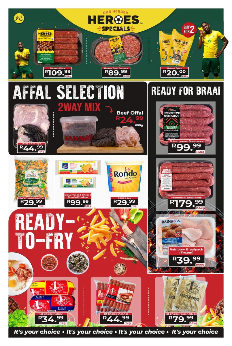 RootsButchery's tweet photo. 🔥 AVAILABLE TODAY! 🔥
🛒 ROOTS BUTCHERY MONTH-END SPECIALS
📅 27 Oct – 6 Nov https://t.co/zVJcZV9SwJ