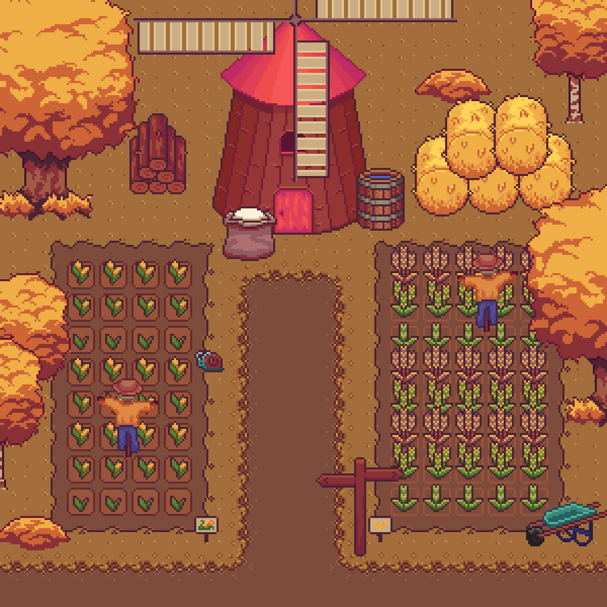 sablebytes's tweet image. Day 26 of my #October Game Asset Challenge and I everything wheat related :)            

Find them and everything else from my October posts for free on sablebytes.itch.io on the 31st (only 5 days to go)!  

#pixelart #gamedev #gameassets #indiedev