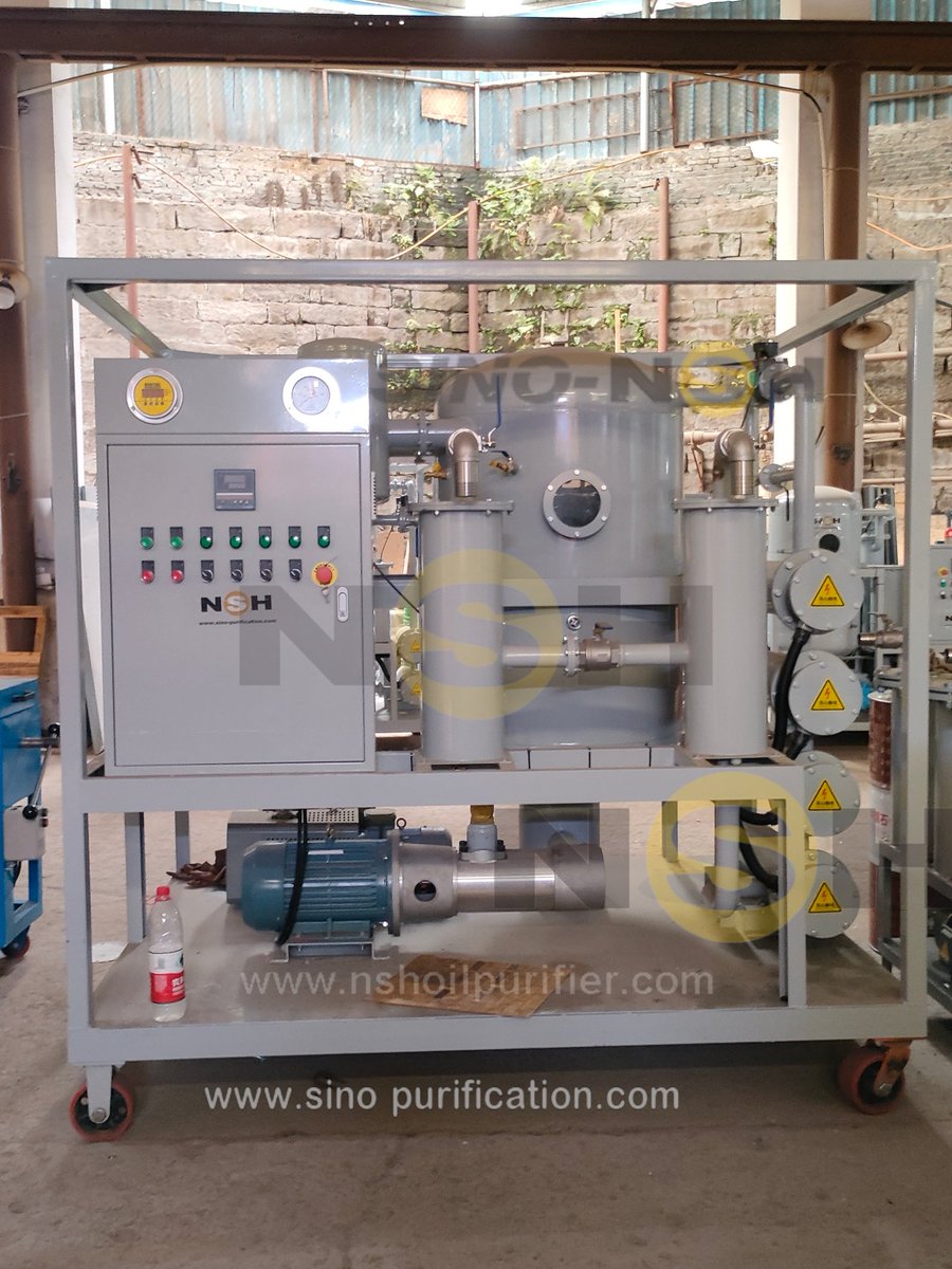 Sherry_sinonsh's tweet image. SINO-NSH Vacuum oil purifiers excel in high-efficiency dehydration/degasification, multi-stage contaminant removal, energy/oil conservation, and safe closed-loop operation for industrial oil maintenance.#oilpurifier #oildehydration #oilpurification #oiltreatment #transformeroil