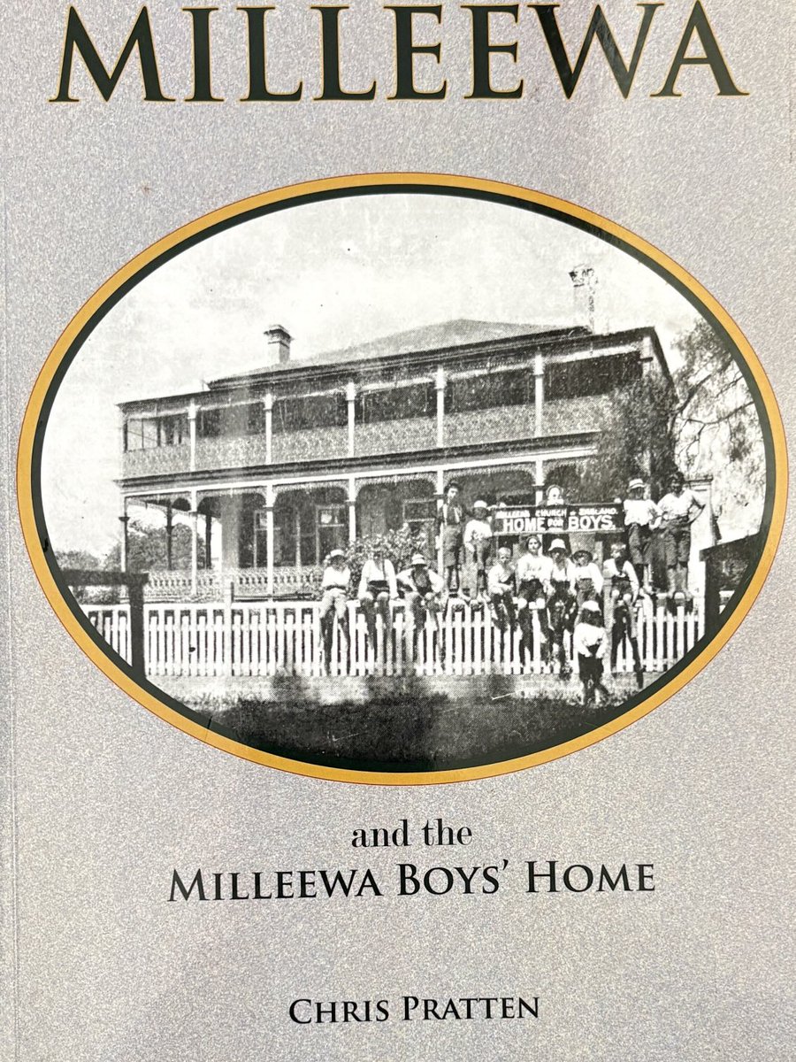 CLAN_AU's tweet photo. Found in a Summer Hill #Sydney #opshop $6
A book on #Milleewa Boys’ Home, Brunswick Parade, #Ashfield 
The Church of England Home was demolished 1966 
It had been used Anglican Church as a boys’ Home since 1919 
#HistoryMatters 
#Children’sHomeHistoryMatters https://t.co/0M3FLsYvyU