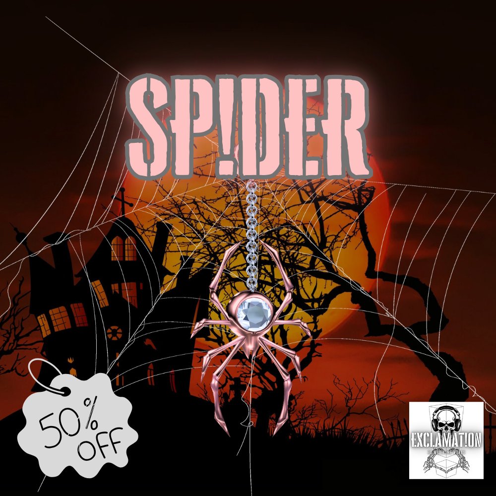 Exclamation3D's tweet image. 🎉おかげさまでフォロワー５０人！🎊
達成を記念して、人気商品の
Zip Lip、Spider、Aliesの３品のセット価格を
5日間半額セールとさせていただきます！

この機会に是非、ご利用下さい！

RT/フォローの応援もよろしくです٩( &apos;ω&apos; )و

exclamation-ray.booth.pm

#booth_pm #VRChat #EXCLAMATiON