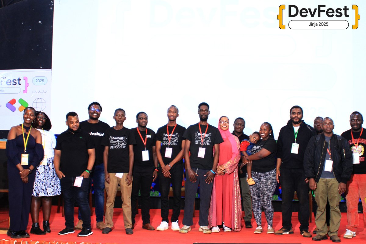 GDGJinja's tweet image. The amazing speakers and panelists of #devfestjinja25. Thank you for making the day a blast
#devfest #jinja #tech