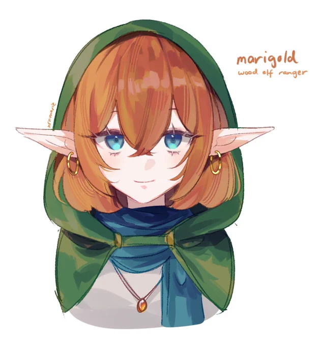 [oc] new oc! widdle elf
