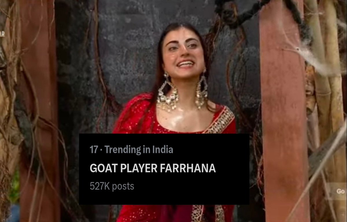 ☆HISTORY HAS BEEN CREATED☆
Farrhana become the First &amp; Only BB19 Contestant who gets 527k Trend by her name...  She is winning this season...

GOAT PLAYER FARRHANA